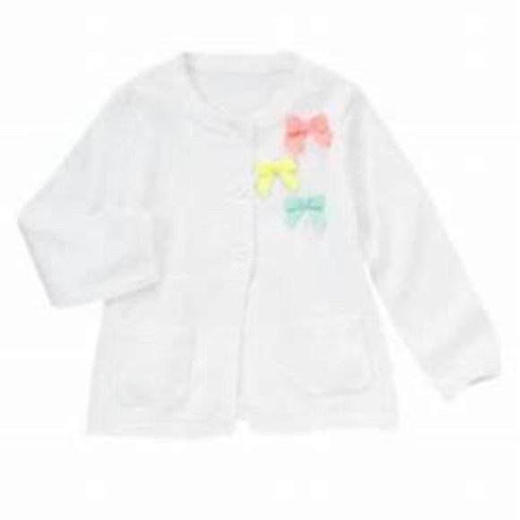 NWT Gymboree Sunny Citrus cardigan Size 4 - Picture 1 of 1